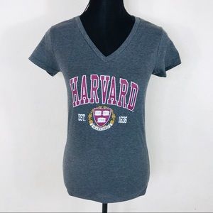 Harvard Women’s V Neck T Shirt Size Small